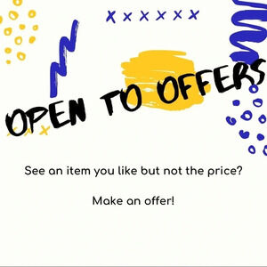 ✨OPEN TO OFFERS✨